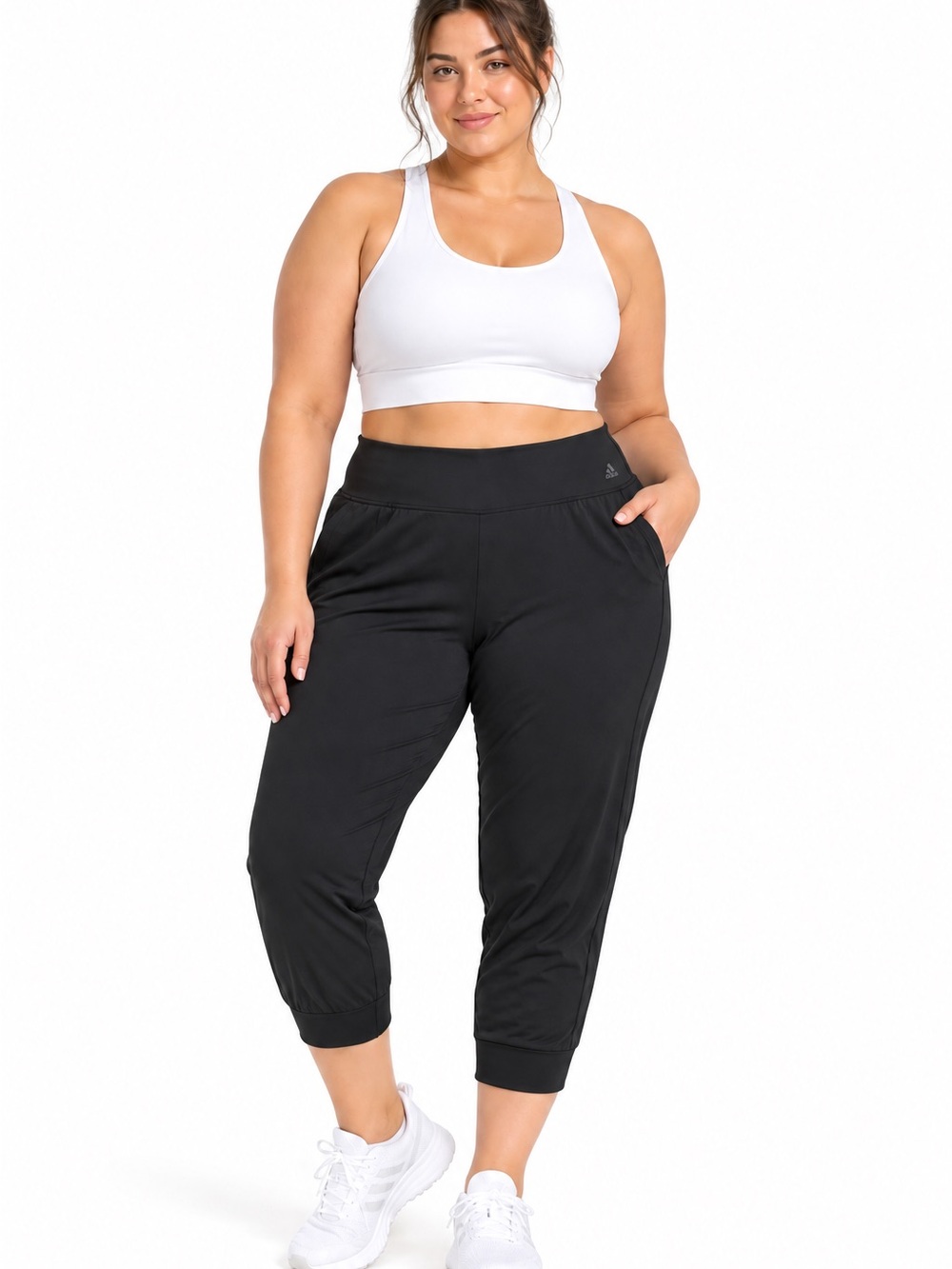 Adidas Women’s Black Golf Capri Pants Plus Size 2X NWT